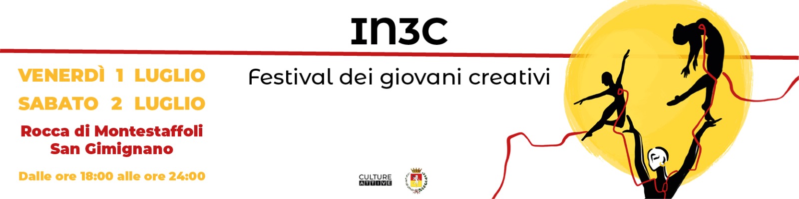 IN3C - Festival dei giovani creativi 1 e 2 luglio 2022
